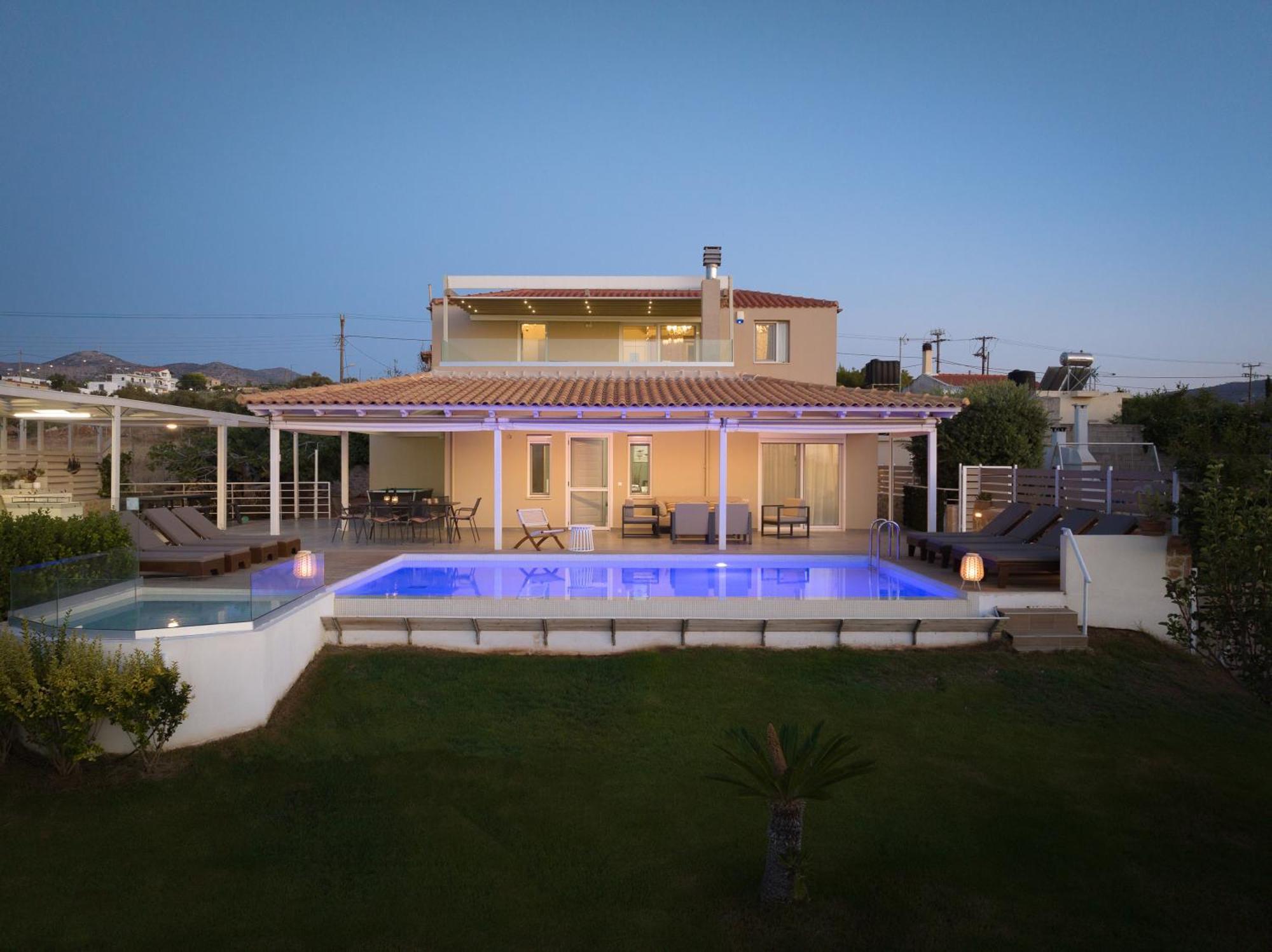 Alba Bianca Villa, Family Retreat With Heated Pool By Thinkvilla Villa Hersonissos (Crete)